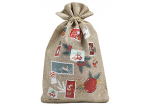 Мешочек новогодний подарочный с термонаклейкой «Для тебя», 20×30 см