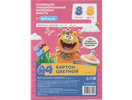 Картон цветной односторонний А4 «ПандаРог. Эмоциональный интеллект» Картон цветной односторонний А4 «ПандаРог. Эмоциональный интеллект»