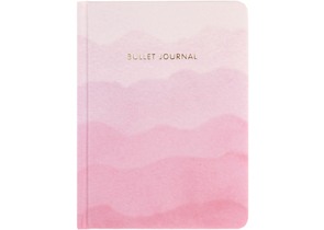 Книжка записная Bullet Journal, 145×195 мм, 80 л., точки, «Розовый»