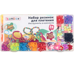 Набор резинок для плетения украшений Bambox, 1 500 шт., 24 цвета Набор резинок для плетения украшений Bambox, 1 500 шт., 24 цвета