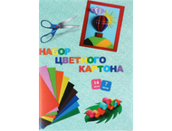 Картон цветной односторонний А4 «Типография «Победа»