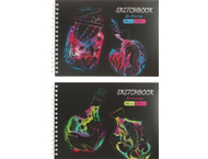 Скетчбук на гребне BG А5 (60 л.) Скетчбук на гребне BG А5 (60 л.)