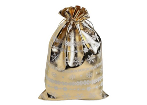 Мешок подарочный из парчи Sima-Land, 20×30 см, «Узоры»