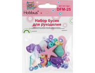 Набор для рукоделия с бисером и бусами Hobbius