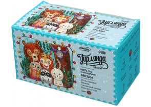 Гирлянда-нить электрическая Luazon Lighting (провод USB), 3 м, 20 лампочек, прозрачный провод, «Звезды»