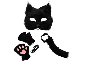 Набор карнавальный «Хвостатые», чёрный