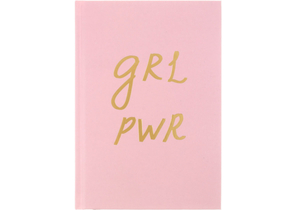 Книжка записная Girl Power, 140×205 мм, 80 л., розовый